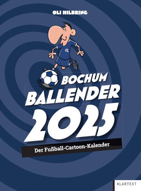 Cover: 9783837526479 | Ballender VfL Bochum 2025 | Der Fussball-Cartoon-Kalender | Hilbring