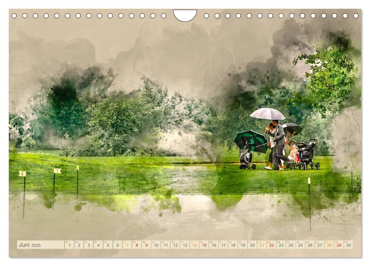 Bild: 9783435420568 | Ich liebe Golf (Wandkalender 2025 DIN A4 quer), CALVENDO...