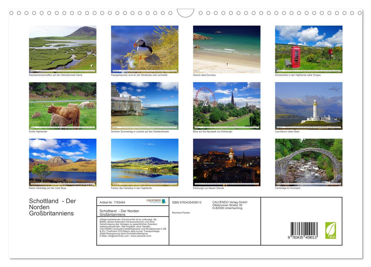 Bild: 9783435409013 | Schottland - Der Norden Großbritanniens (Wandkalender 2025 DIN A3...