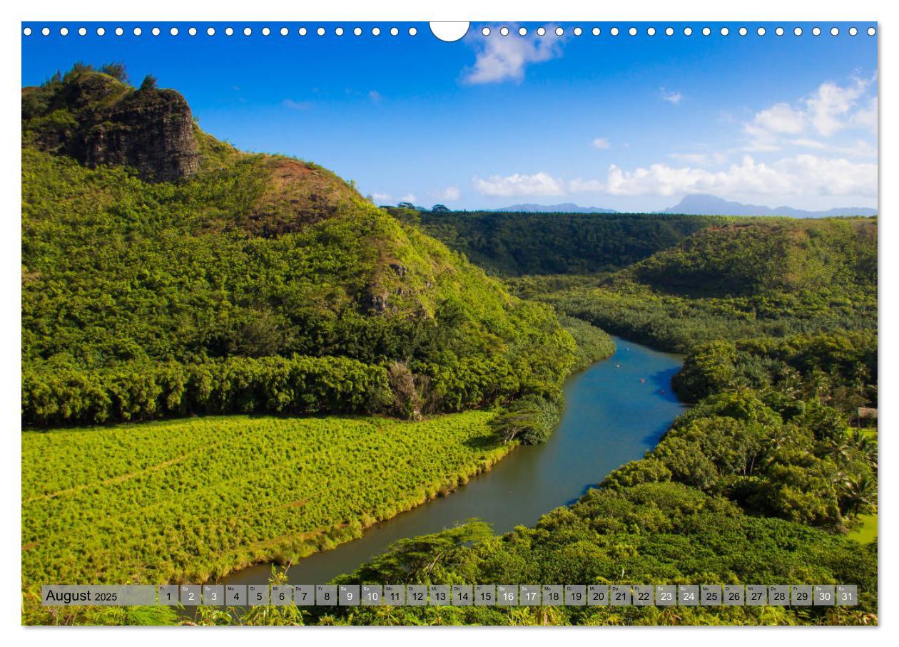 Bild: 9783435367474 | Kauai - Einmal Paradies und zurück (Wandkalender 2025 DIN A3 quer),...