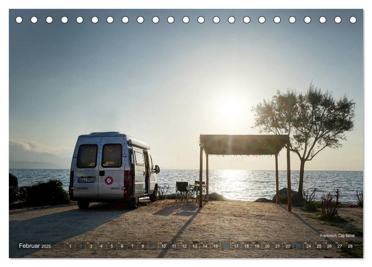 Bild: 9783435238149 | Vanlife - Leben, fahren, frei sein mit dem Wohnmobil (Tischkalender...