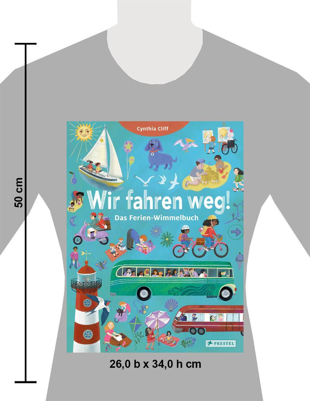 Bild: 9783791375595 | Wir fahren weg! Das Ferien-Wimmelbuch | Cynthia Cliff | Buch | 14 S.