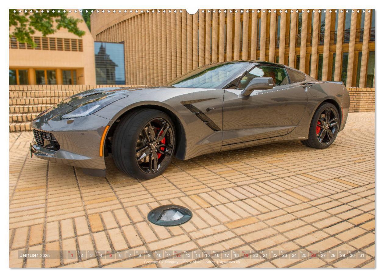 Bild: 9783435572625 | Corvette - Die US Ikone 2025 (hochwertiger Premium Wandkalender...