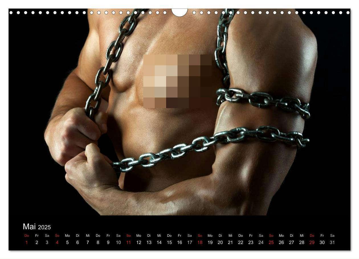 Bild: 9783435689248 | Männer - Erotische Gladiatoren (Wandkalender 2025 DIN A3 quer),...