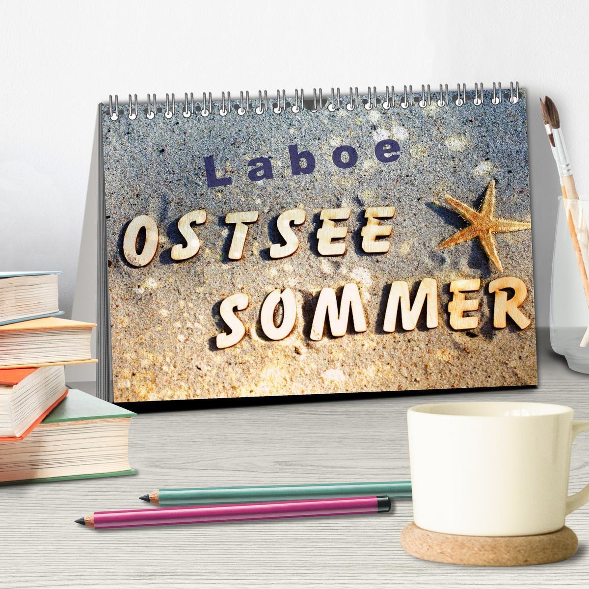 Bild: 9783435488544 | Laboe - Ostsee - Sommer (Tischkalender 2025 DIN A5 quer), CALVENDO...