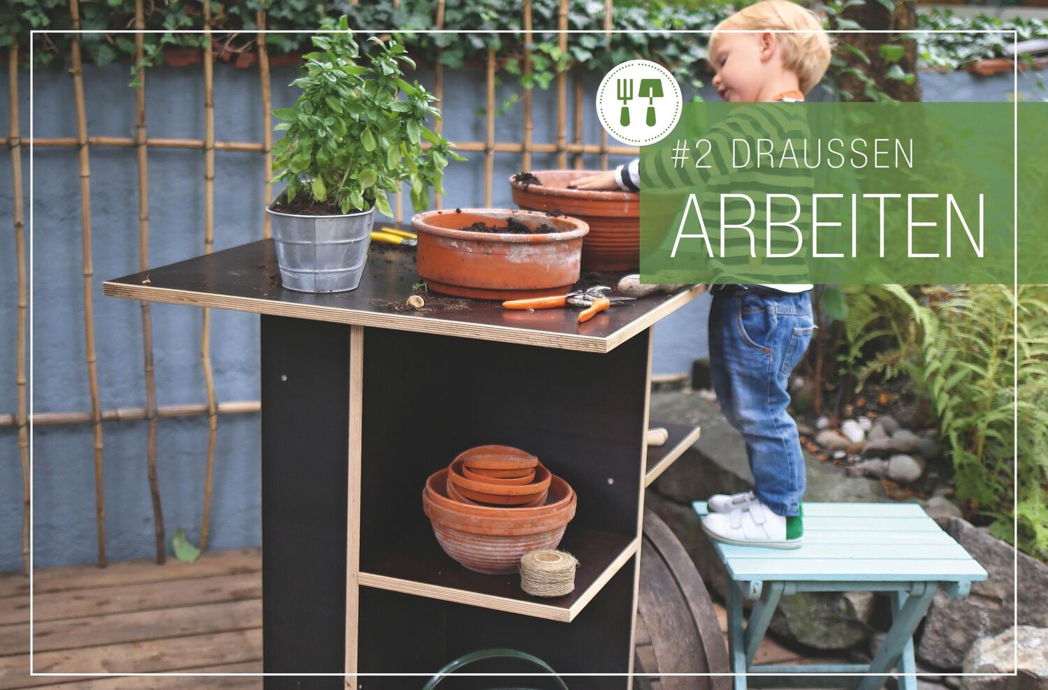 Bild: 9783835417632 | Gartenmöbel zum Selberbauen | Draußen wohnen, kochen, leben | Faubel