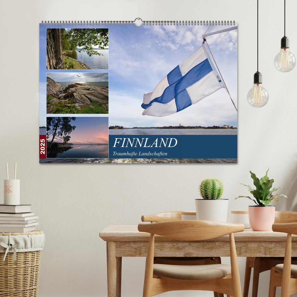 Bild: 9783435818358 | FINNLAND Traumhafte Landschaften (Wandkalender 2025 DIN A2 quer),...