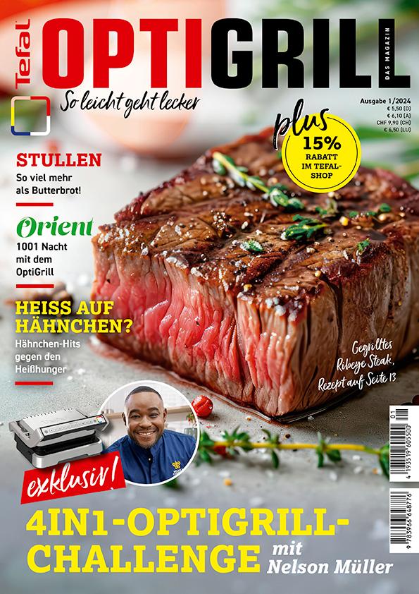 Cover: 9783966648776 | Tefal OptiGrill Magazin: So leicht geht lecker | Heel Verlag | Buch