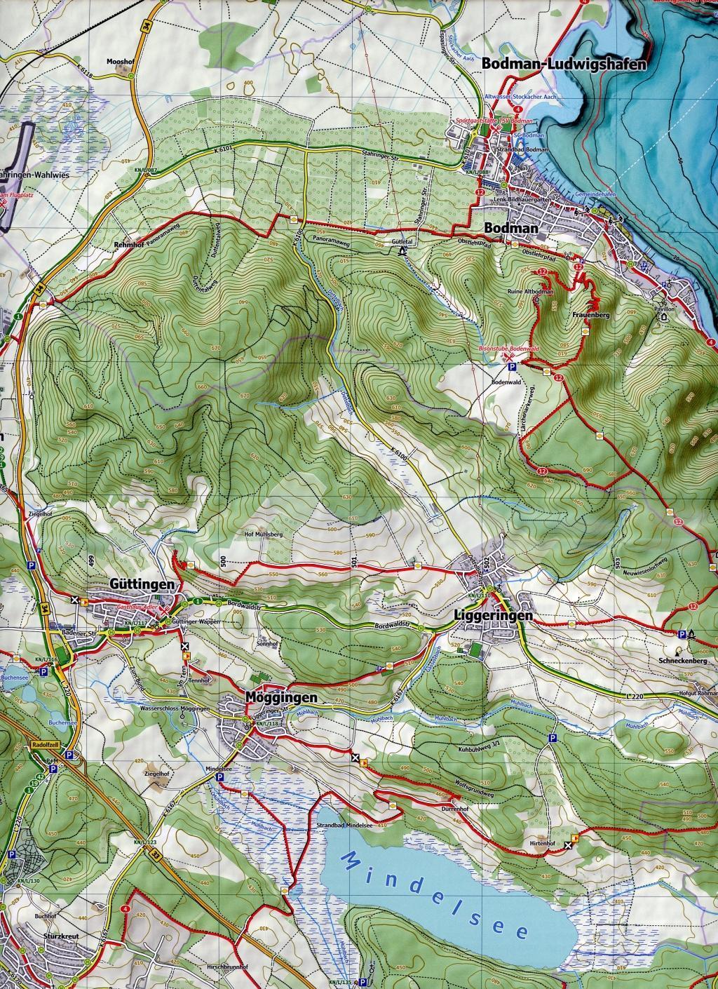 Bild: 9783960990192 | Bodensee West | NaturNavi | (Land-)Karte | wasserfest, strapazierfähig