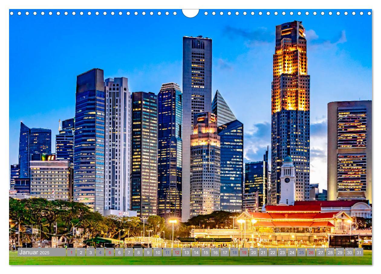 Bild: 9783435244171 | Singapur - Asiatische Lifestyle Metropole (Wandkalender 2025 DIN A3...