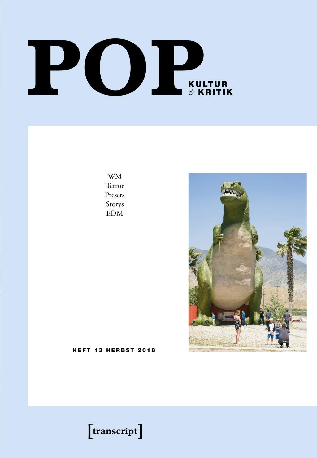 Cover: 9783837644555 | POP | Kultur &amp; Kritik (Jg. 7,2/2018), POP. Kultur und Kritik 13 | Buch