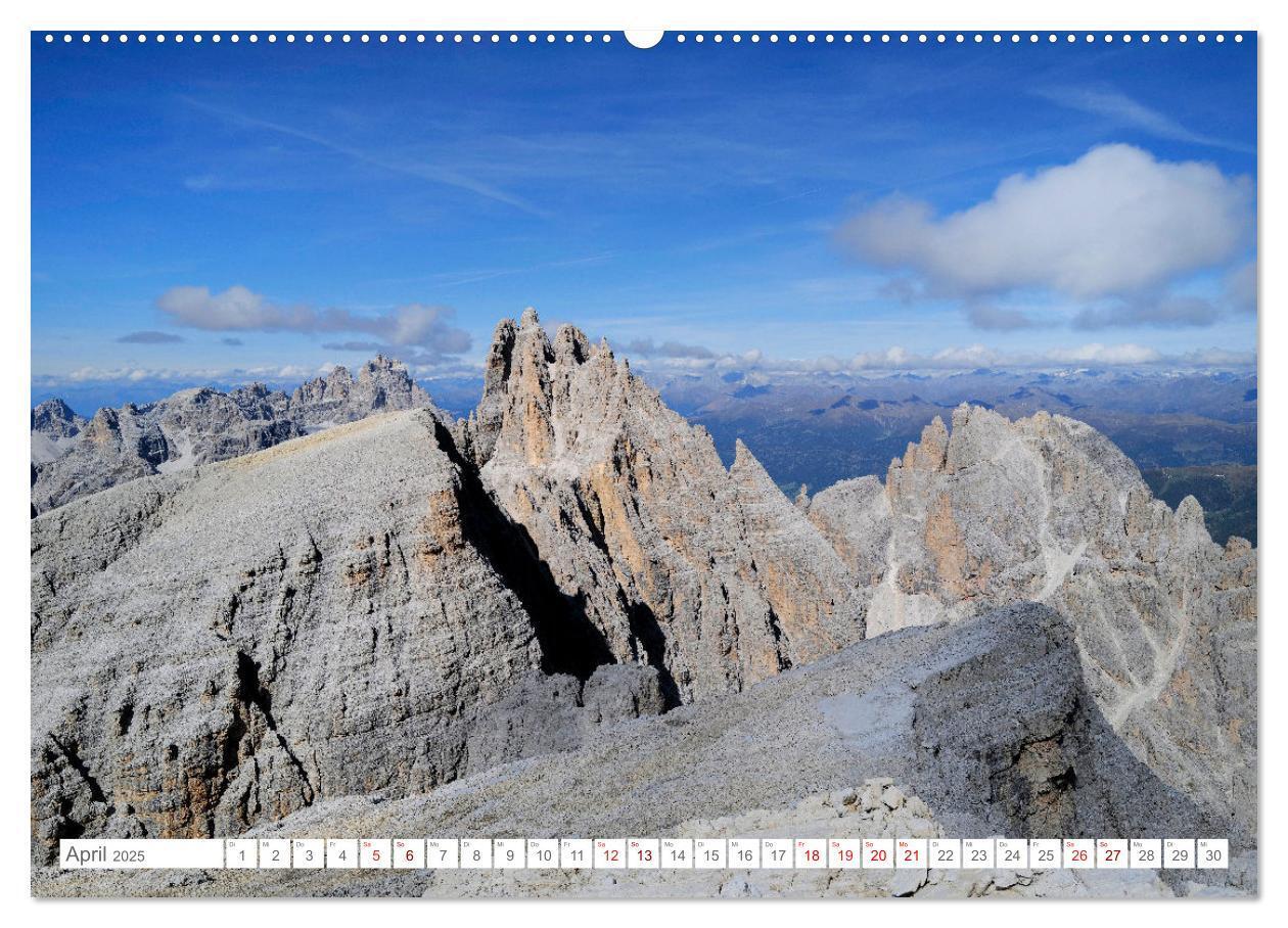 Bild: 9783457131978 | Sextener Dolomiten (hochwertiger Premium Wandkalender 2025 DIN A2...