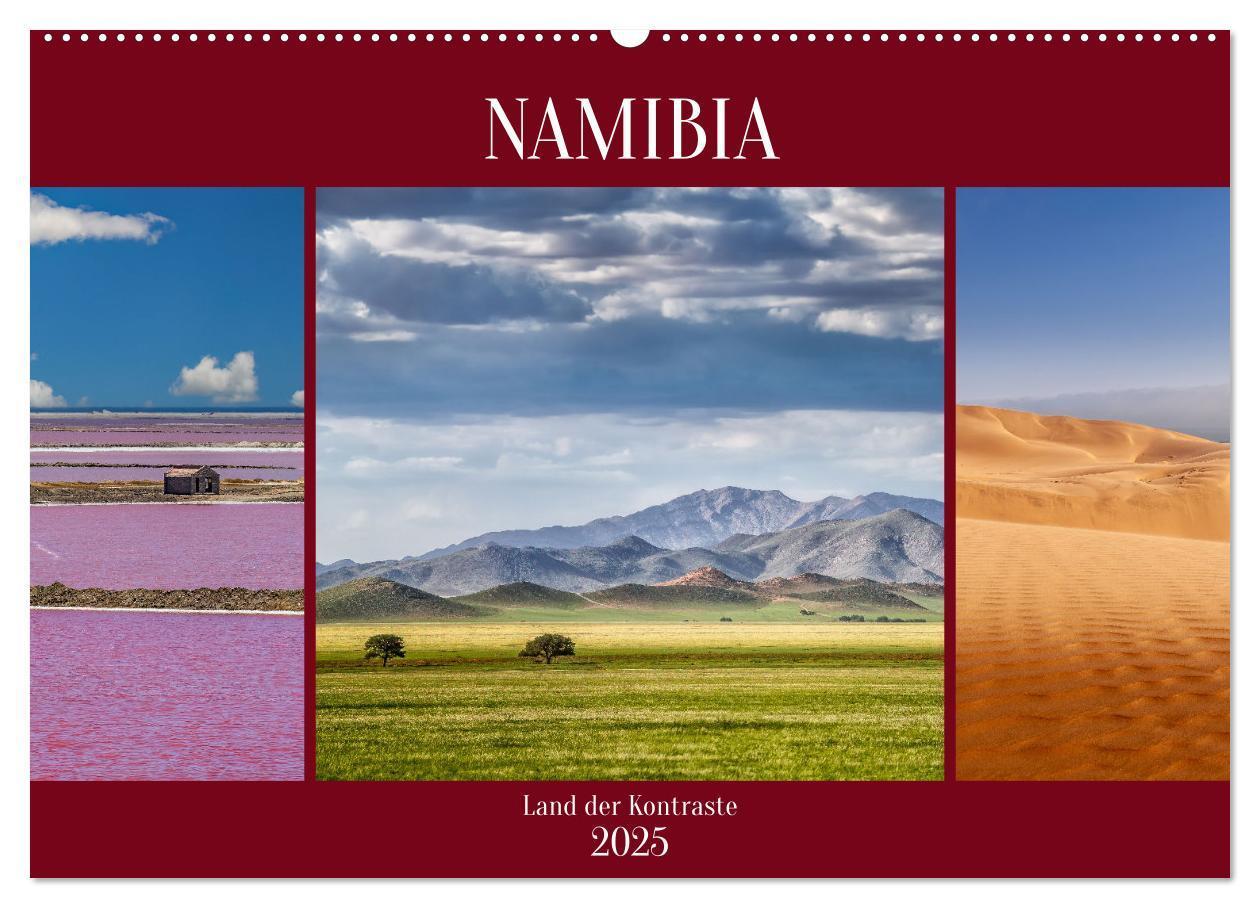 Cover: 9783457211588 | Namibia - Land der Kontraste (Wandkalender 2025 DIN A2 quer),...