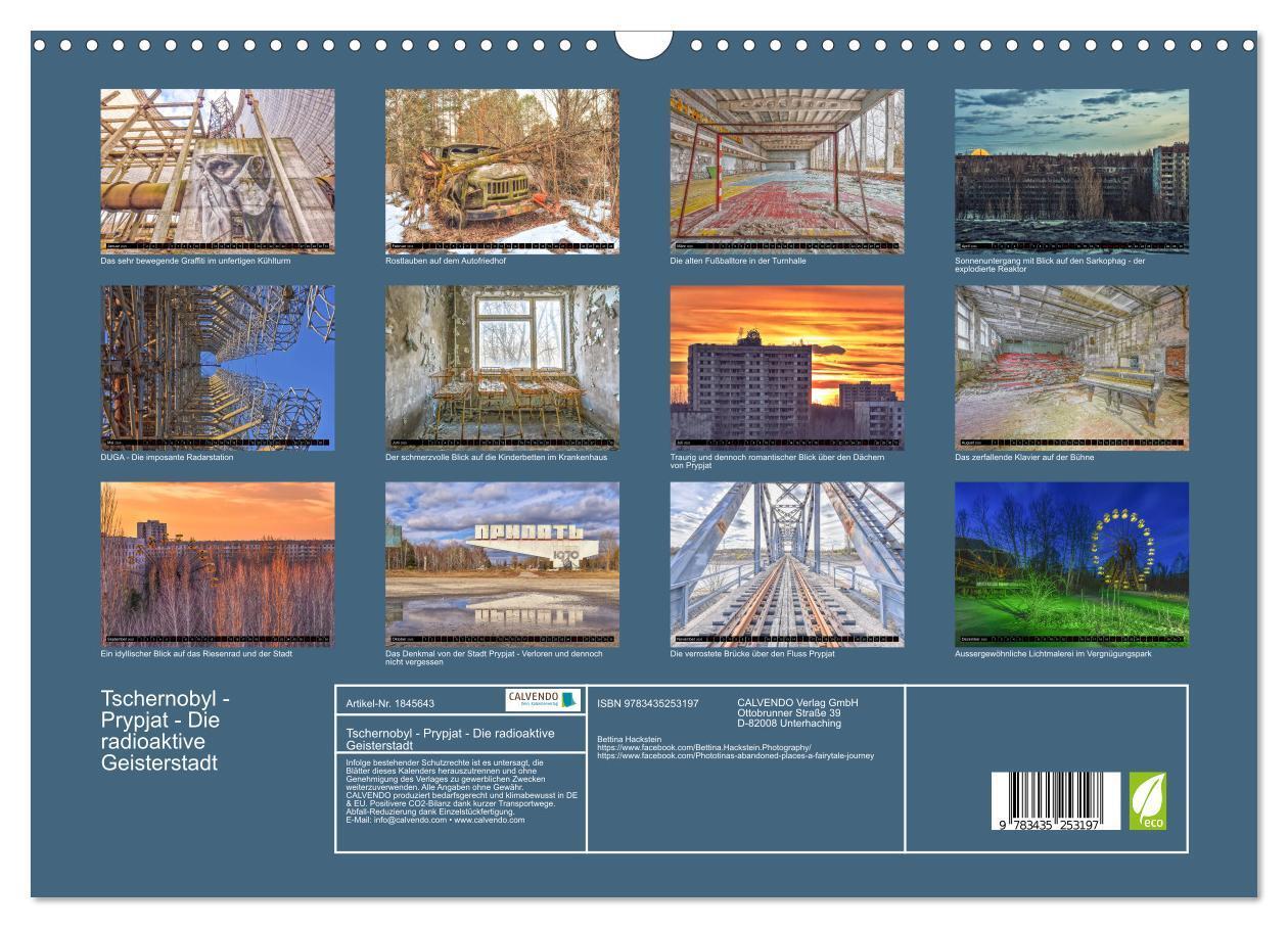 Bild: 9783435253197 | Tschernobyl - Prypjat - Die radioaktive Geisterstadt (Wandkalender...