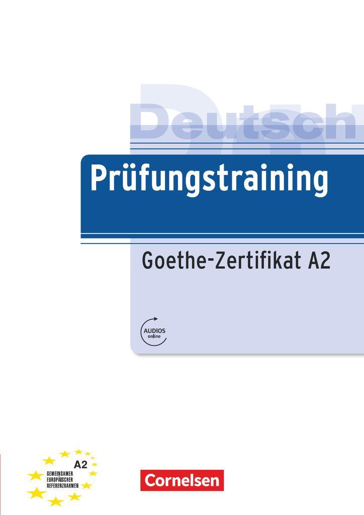 Cover: 9783061217730 | Prüfungstraining DaF A2 - Goethe-Zertifikat A2 | Dieter Maenner | Buch