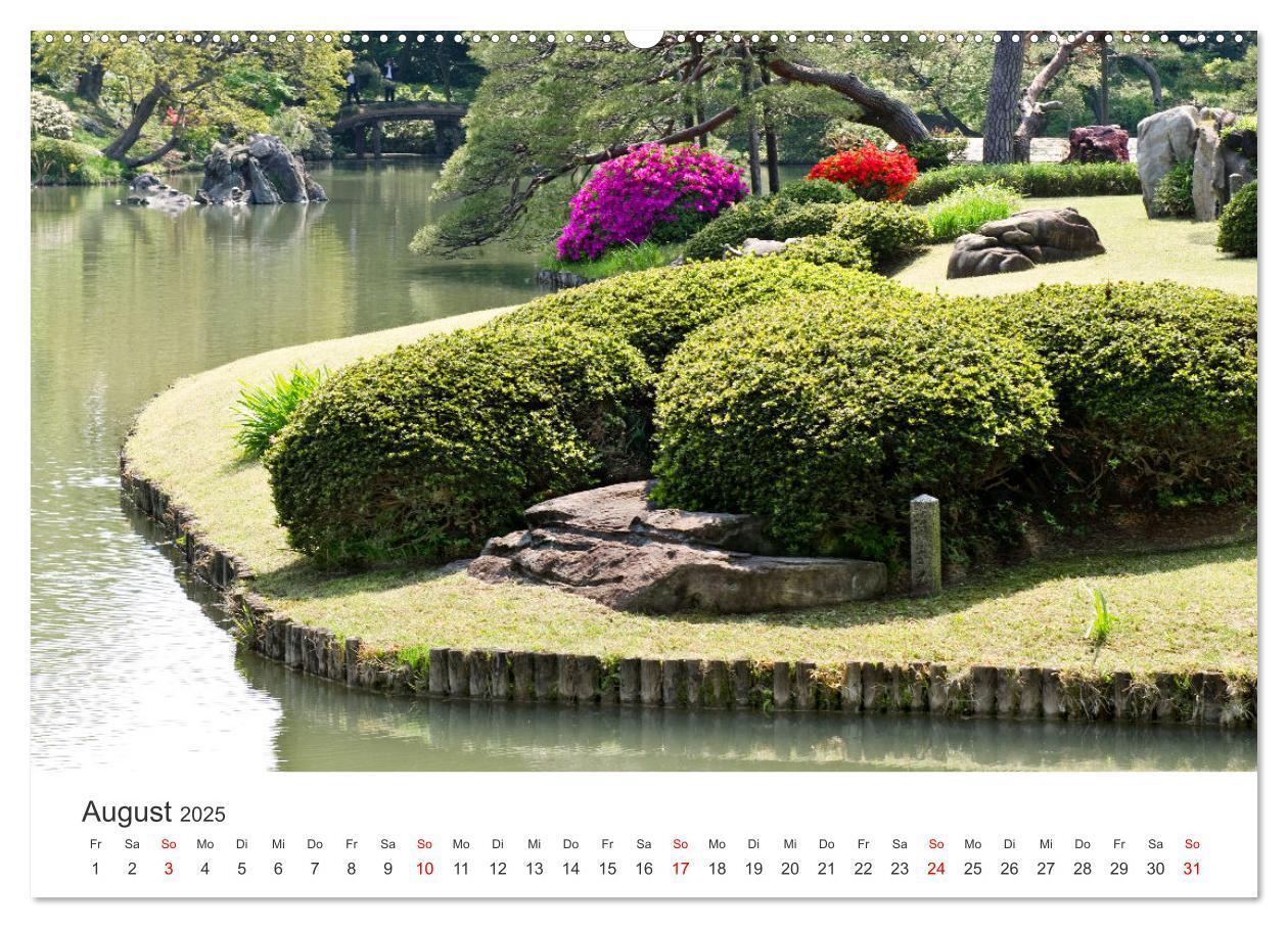 Bild: 9783383967962 | Gärten in Japan (Wandkalender 2025 DIN A2 quer), CALVENDO...