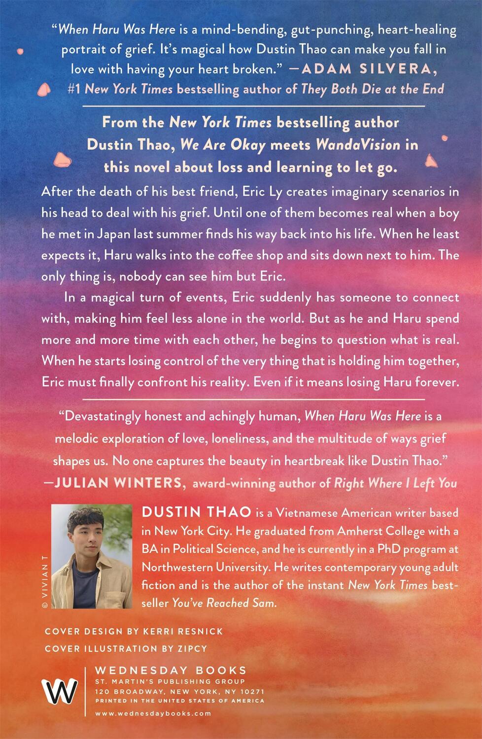 Rückseite: 9781250371379 | When Haru Was Here | A Novel | Dustin Thao | Taschenbuch | 304 S.