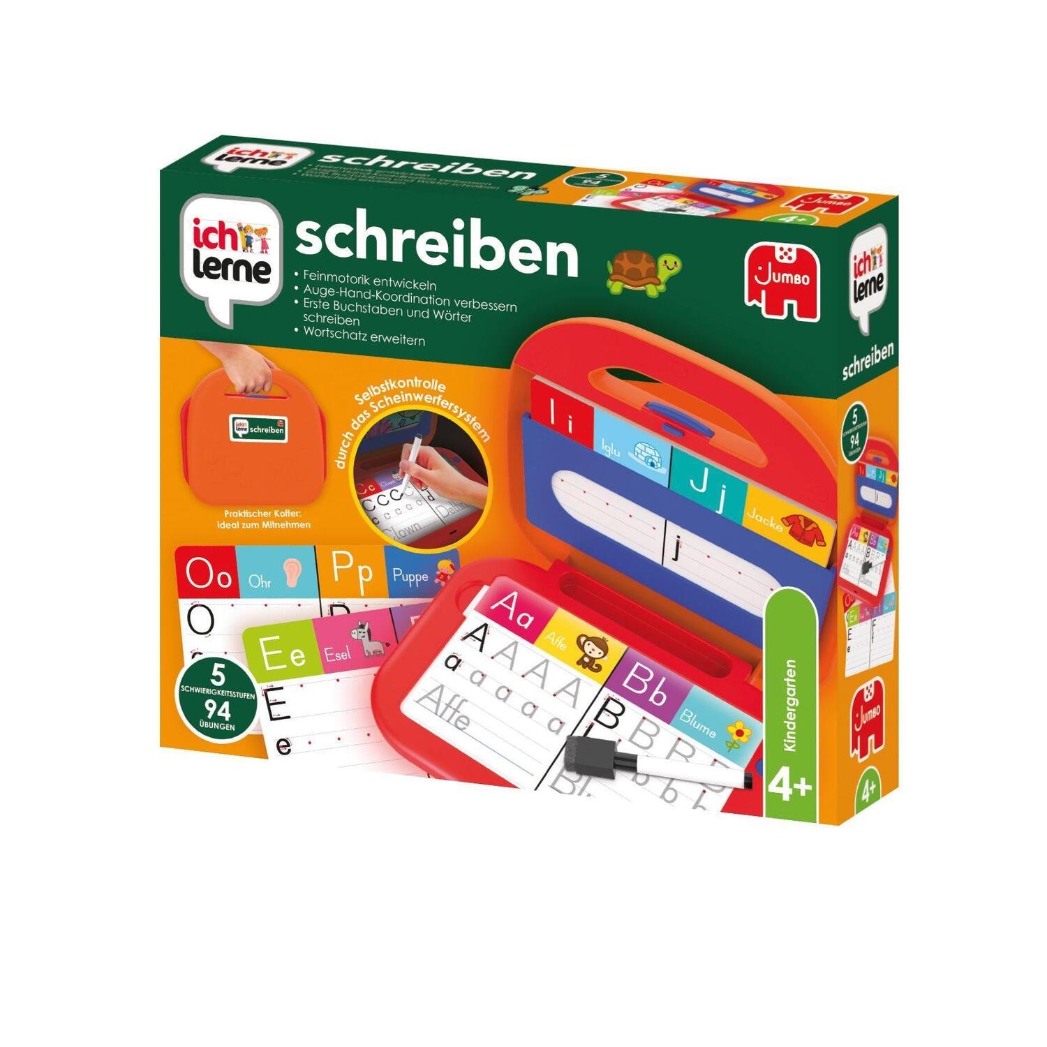 Bild: 8710126198902 | ich lerne schreiben | Spiel | Deutsch | 2022 | Jumbo Spiele GmbH