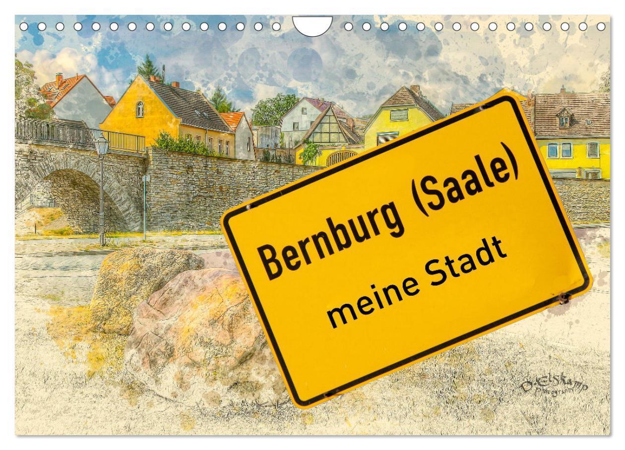 Cover: 9783435135974 | Bernburg meine Stadt (Wandkalender 2025 DIN A4 quer), CALVENDO...