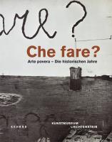 Cover: 9783868281651 | Che fare? Arte povera | N/Disch, M/Grenier, C u a Bätzner | Buch