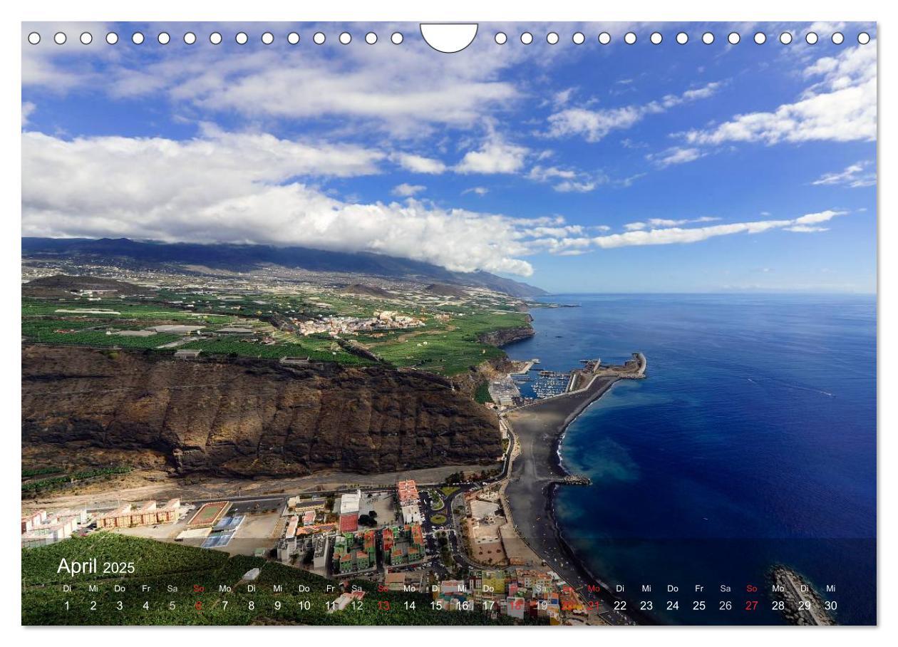 Bild: 9783435741212 | La Palma (Wandkalender 2025 DIN A4 quer), CALVENDO Monatskalender