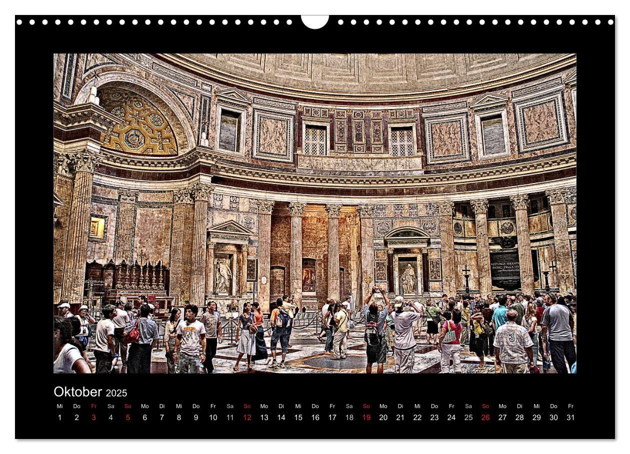 Bild: 9783435827640 | Roma (Wandkalender 2025 DIN A3 quer), CALVENDO Monatskalender | 2025