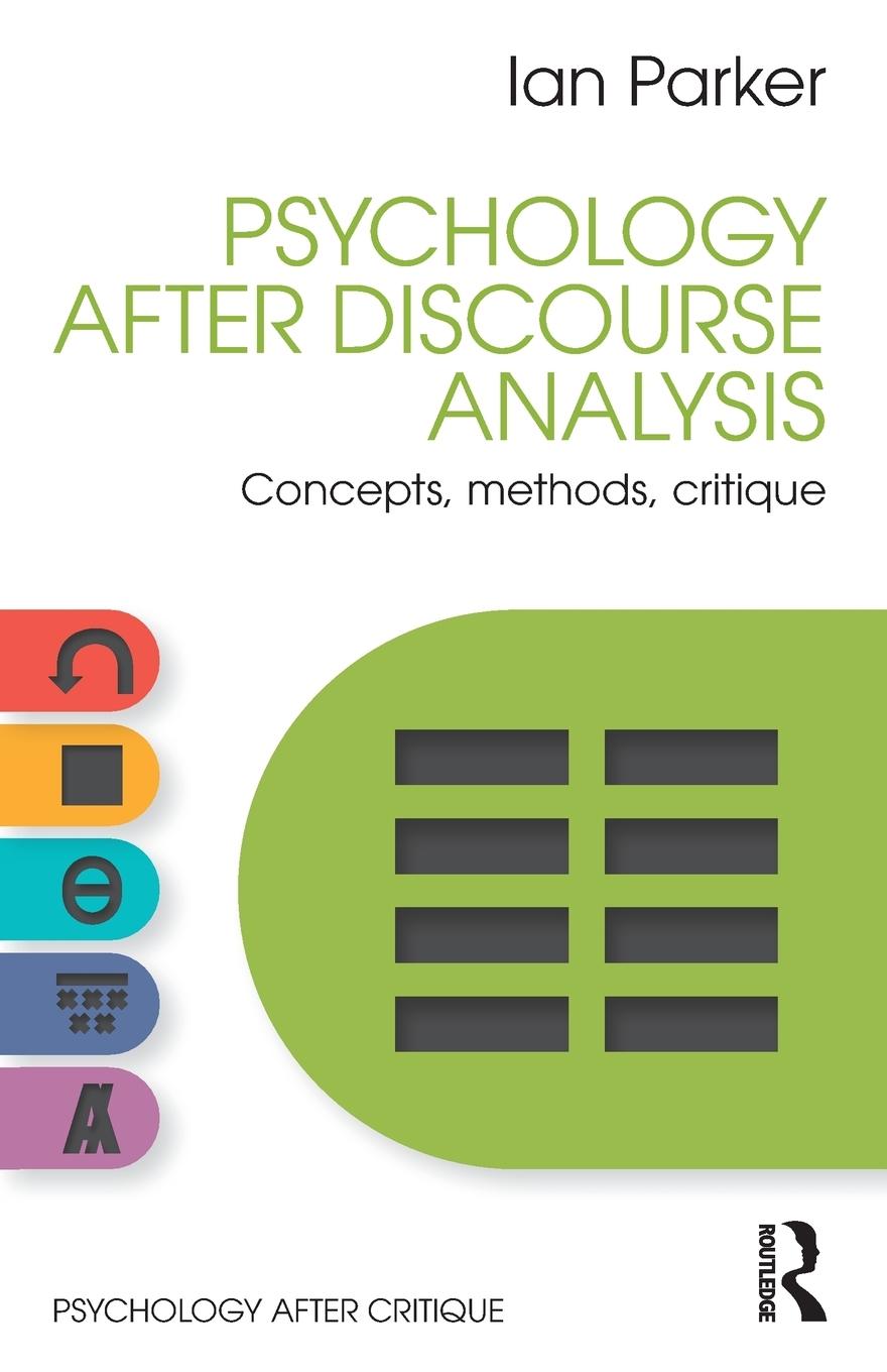 Cover: 9781848722118 | Psychology After Discourse Analysis | Concepts, methods, critique