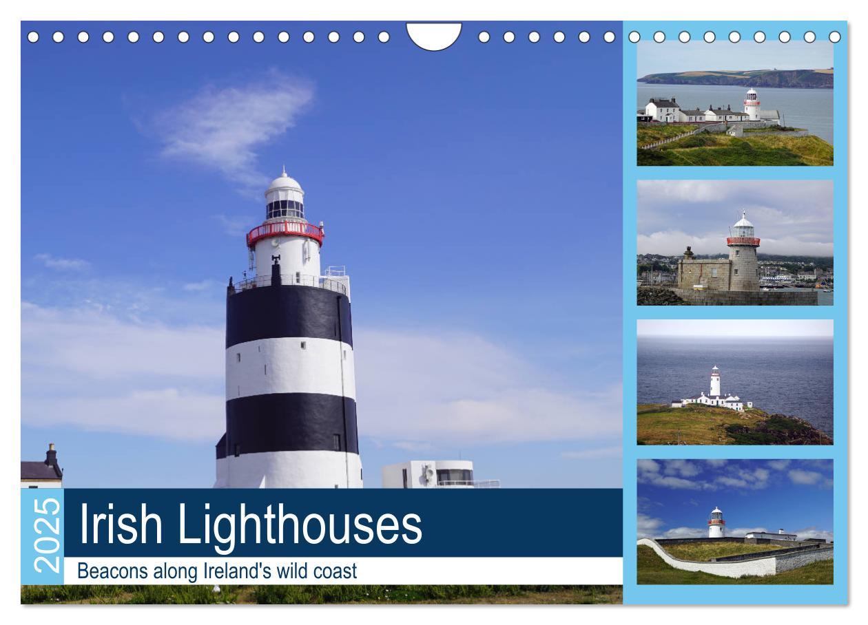 Cover: 9781325943982 | Irish Lighthouses - Beacons along Ireland's wild coast (Wall...