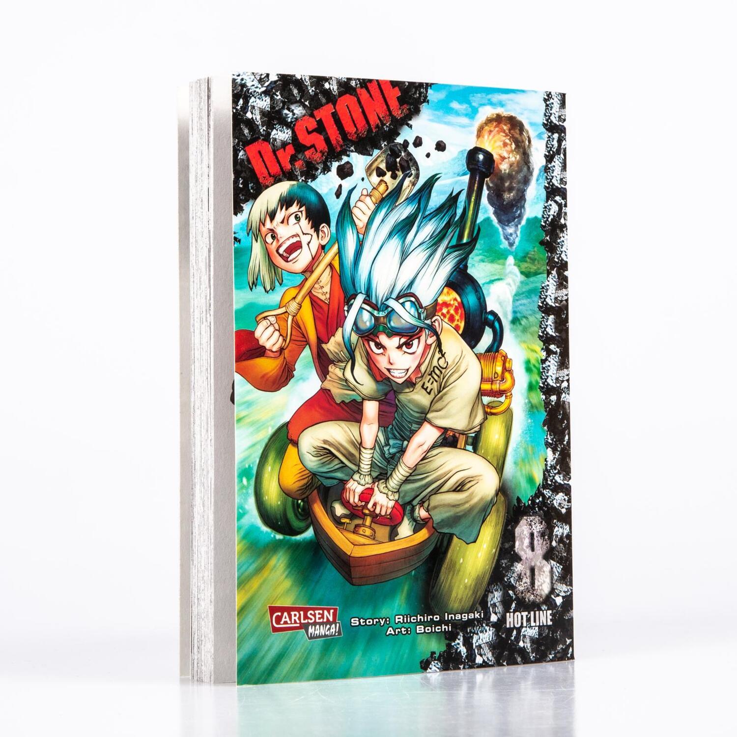 Bild: 9783551736086 | Dr. Stone 8 | Verrückte Abenteuer, Action und Wissenschaft! | Buch