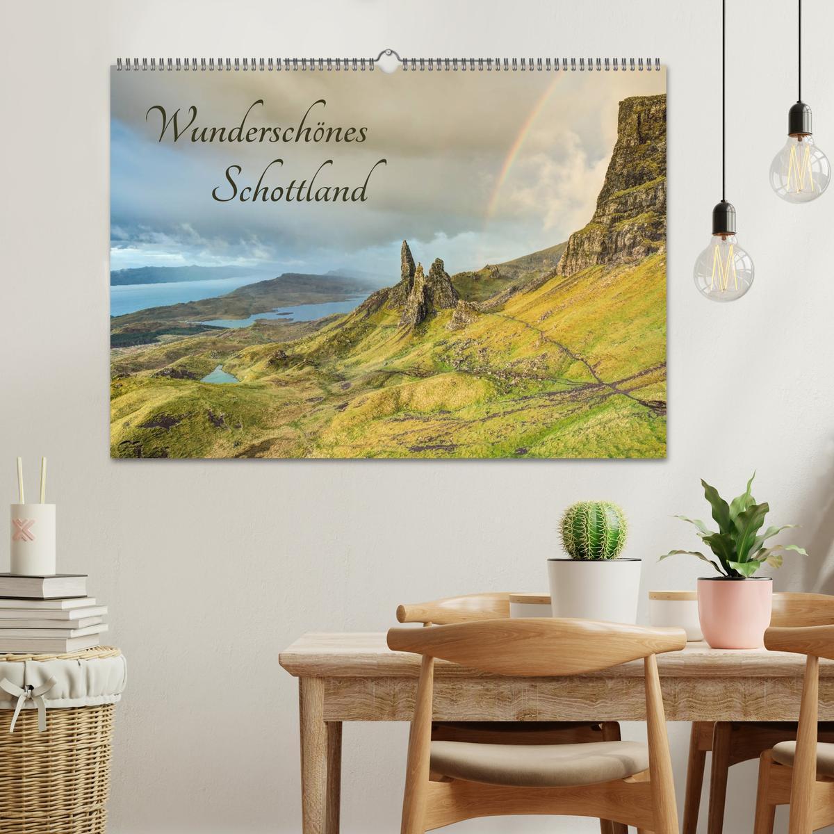 Bild: 9783435351466 | Wunderschönes Schottland (Wandkalender 2025 DIN A2 quer), CALVENDO...