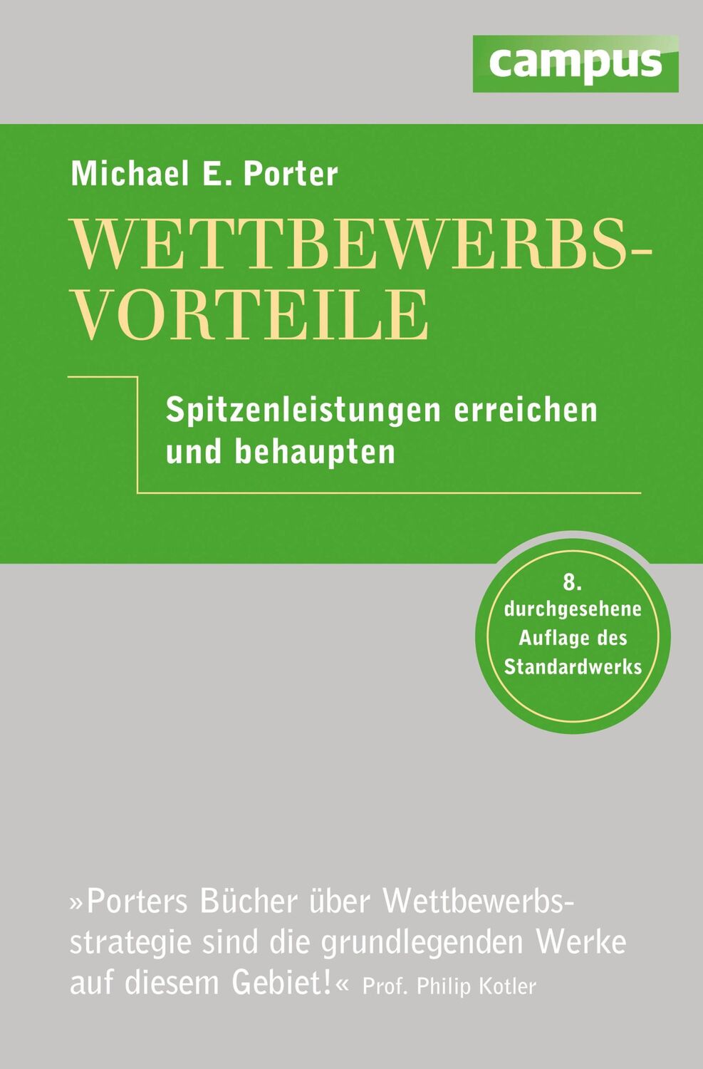 Cover: 9783593500485 | Wettbewerbsvorteile | Spitzenleistungen erreichen und behaupten | Buch