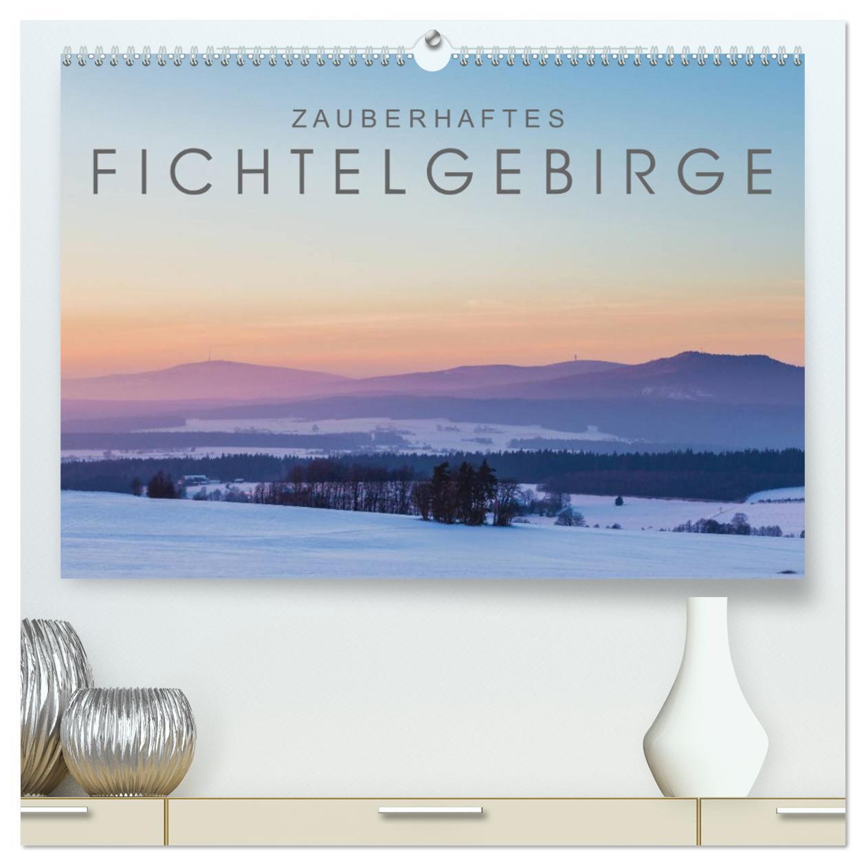 Cover: 9783435484225 | Zauberhaftes Fichtelgebirge (hochwertiger Premium Wandkalender 2025...