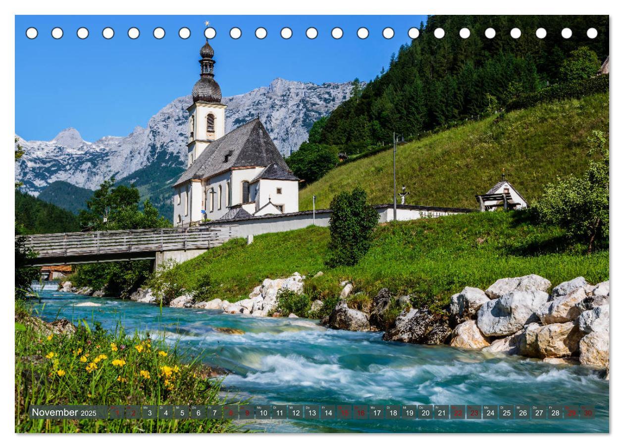 Bild: 9783435451272 | Unterwegs im Berchtesgadener Land 2025 (Tischkalender 2025 DIN A5...