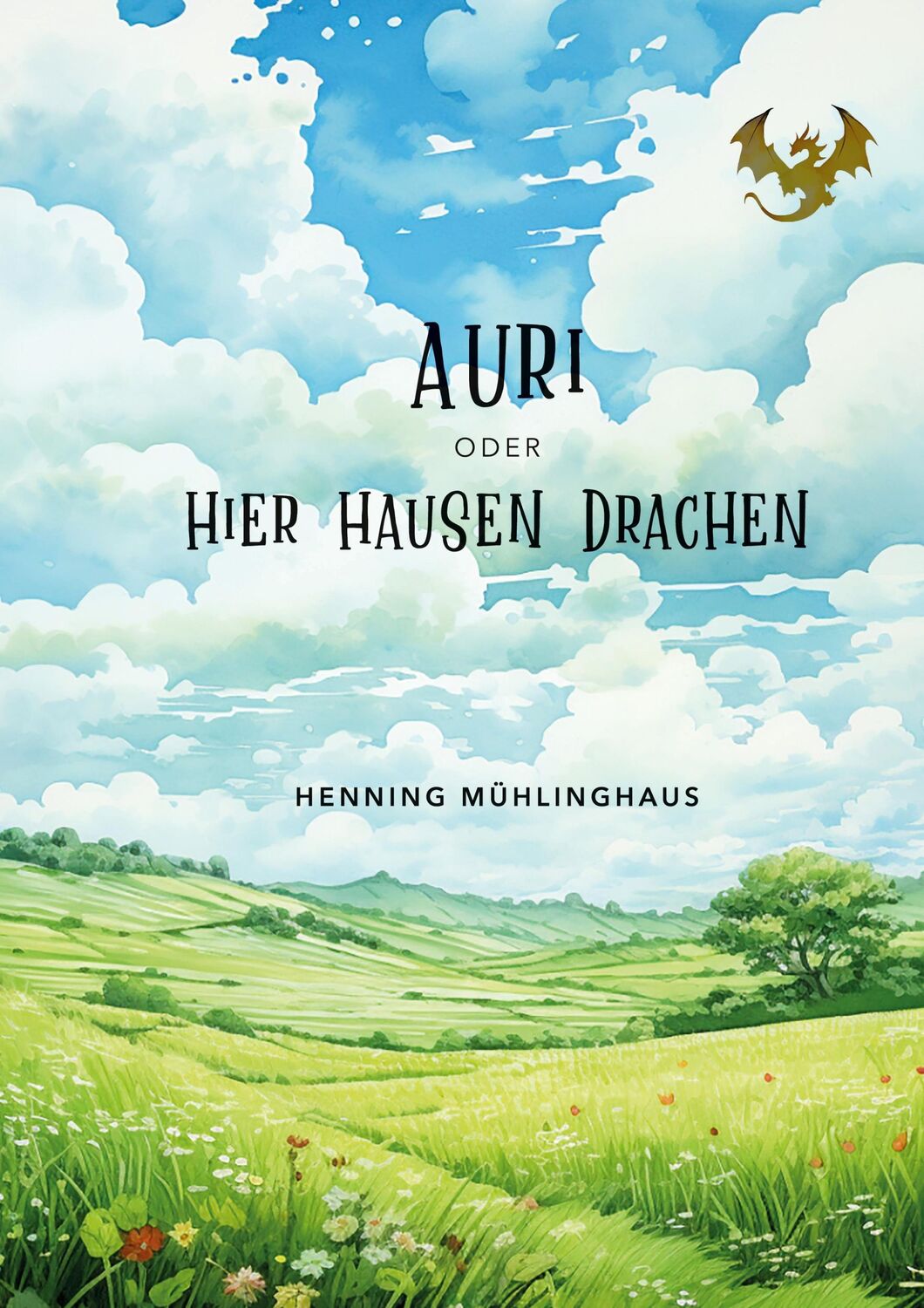 Cover: 9783759751072 | Auri oder Hier hausen Drachen | (für Juli von Onkel Henne) | Buch