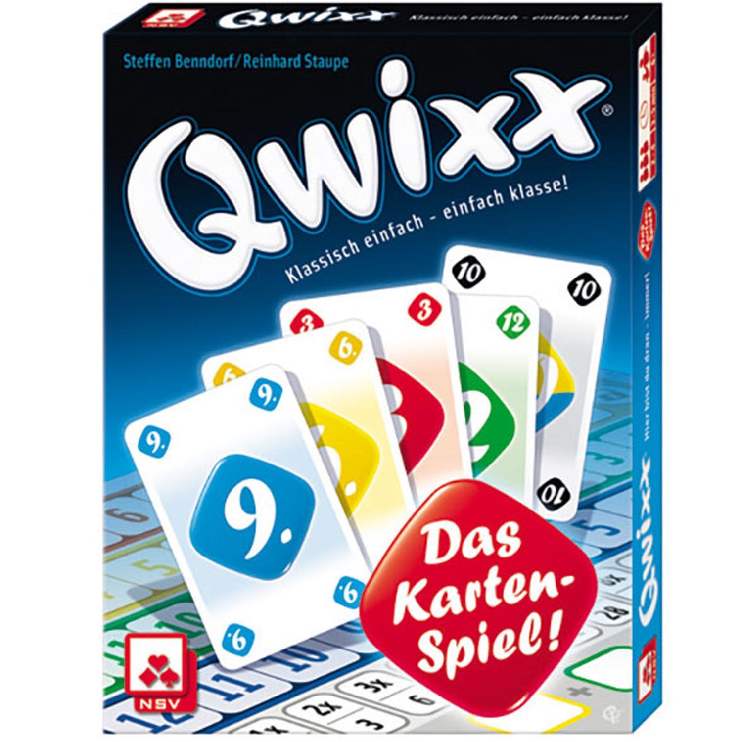 Cover: 4012426880308 | Qwixx Das Kartenspiel | Nürnberger Spielkarten Verlag | Spiel | 4027