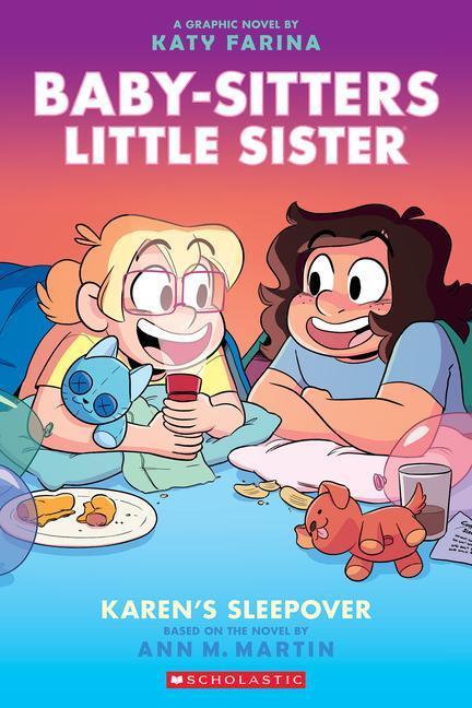 Cover: 9781338762549 | Karen's Sleepover: A Graphic Novel (Baby-Sitters Little Sister #8)