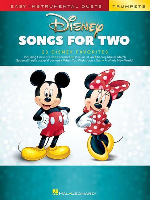 Cover: 888680853198 | Disney Songs for Two Trumpets | Easy Instrumental Duets | Buch | 2019