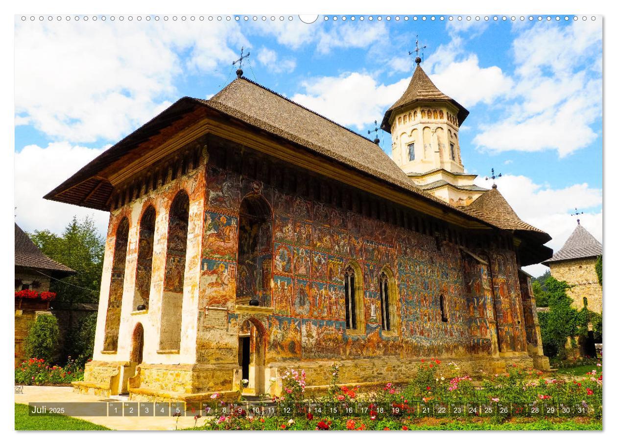 Bild: 9783435288885 | Klöster in der Bucovina (Wandkalender 2025 DIN A2 quer), CALVENDO...