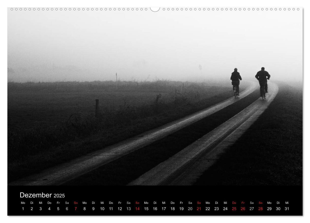 Bild: 9783435747634 | Das Licht in Schwarz und Weiß (Wandkalender 2025 DIN A2 quer),...