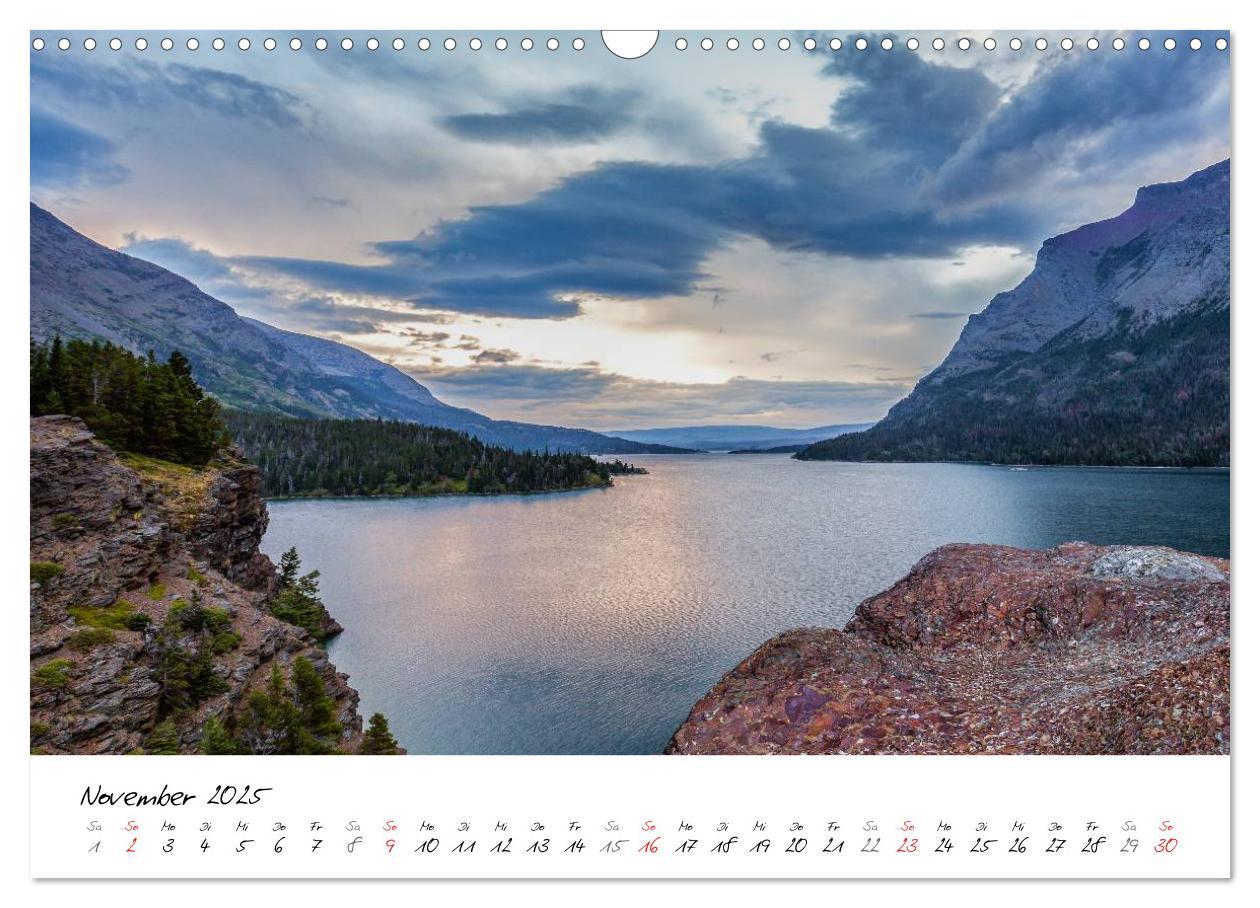 Bild: 9783435665648 | Glacier National Park Montana - USA (Wandkalender 2025 DIN A3...