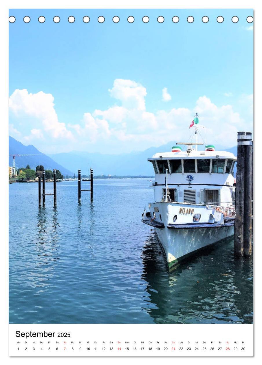 Bild: 9783435951604 | Traumhafter Lago Maggiore (Tischkalender 2025 DIN A5 hoch),...