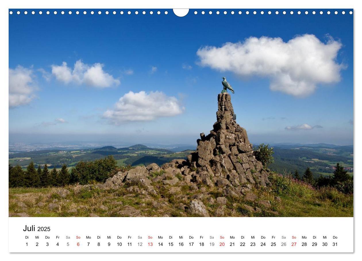 Bild: 9783435473014 | Die Rhön (Wandkalender 2025 DIN A3 quer), CALVENDO Monatskalender