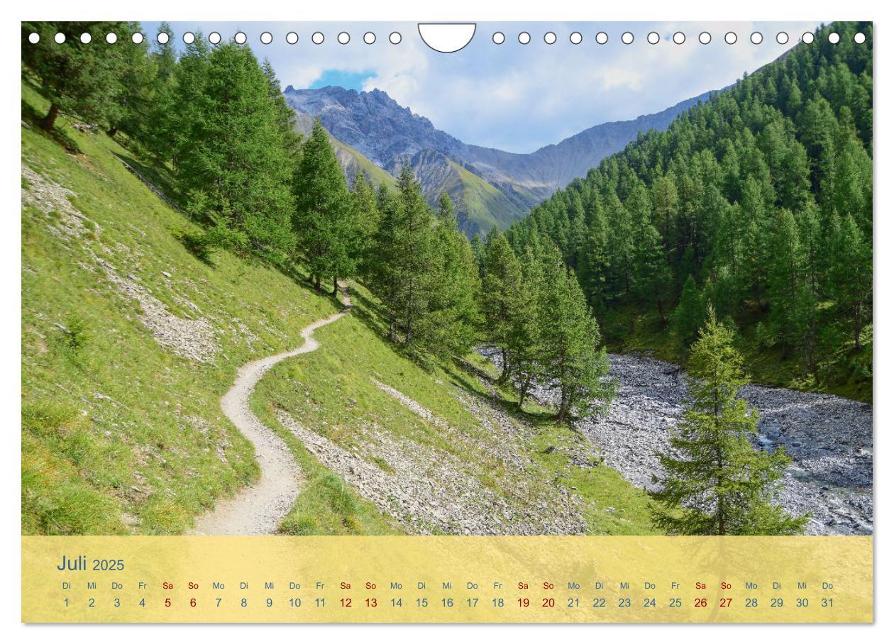 Bild: 9783435107247 | Oberengadin - Berge, Seen und Licht (Wandkalender 2025 DIN A4...