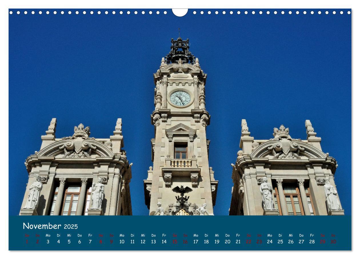 Bild: 9783435008254 | Valencia - Geschichte und Moderne (Wandkalender 2025 DIN A3 quer),...