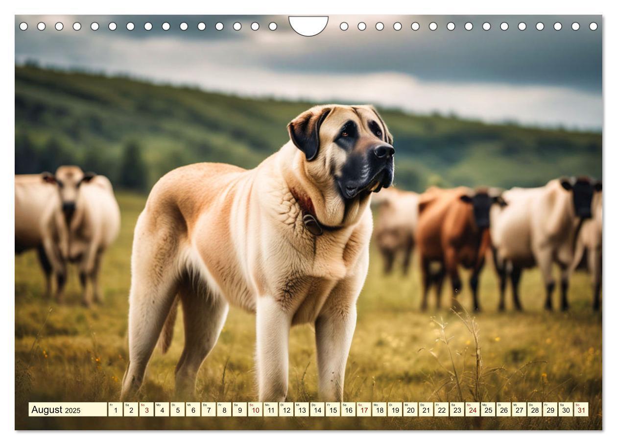 Bild: 9783457130636 | Kangal - der starke Herdenschutzhund (Wandkalender 2025 DIN A4...