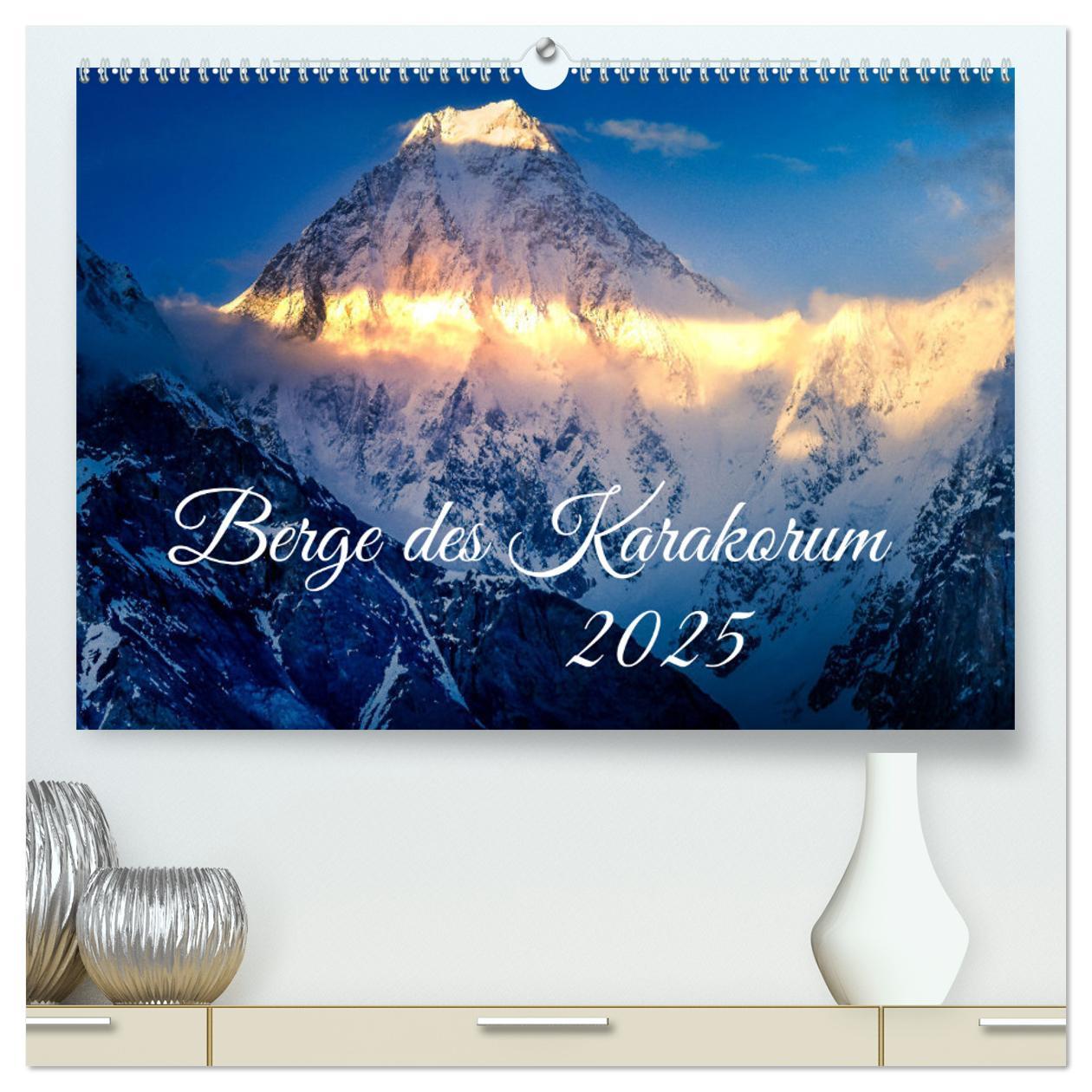 Cover: 9783383948633 | Berge des Karakorum (hochwertiger Premium Wandkalender 2025 DIN A2...