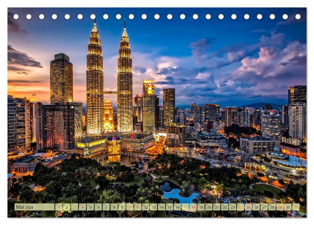 Bild: 9783435437511 | Reise durch Asien - Malaysia (Tischkalender 2025 DIN A5 quer),...