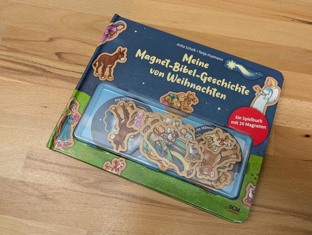 Bild: 9783417281002 | Meine Magnet-Bibel-Geschichte von Weihnachten | Anita Schalk | Buch