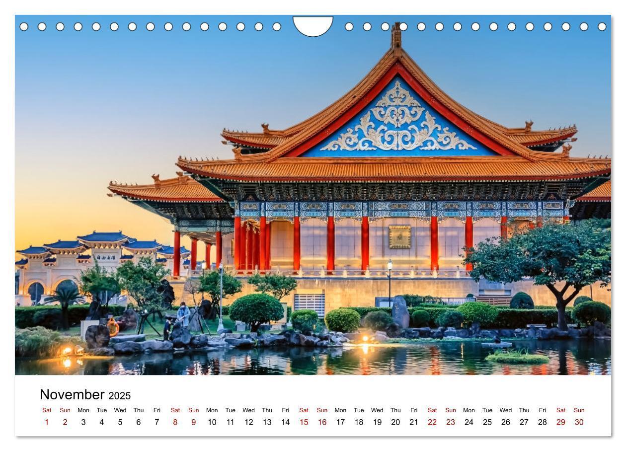 Bild: 9781325938186 | A Journey In Taipei (Wall Calendar 2025 DIN A4 landscape), CALVENDO...