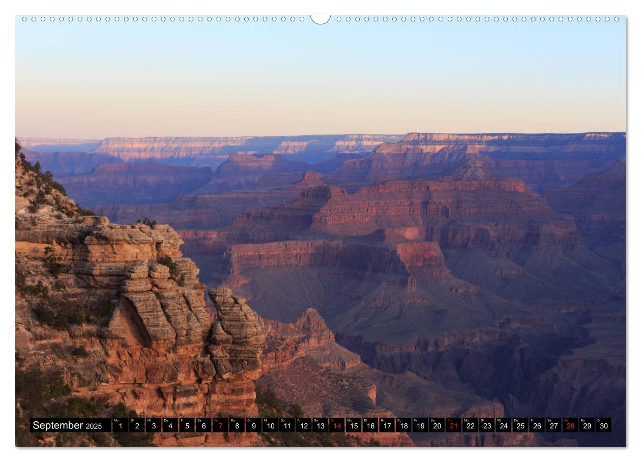 Bild: 9783435309597 | GRAND CANYON - Einblicke (Wandkalender 2025 DIN A2 quer), CALVENDO...